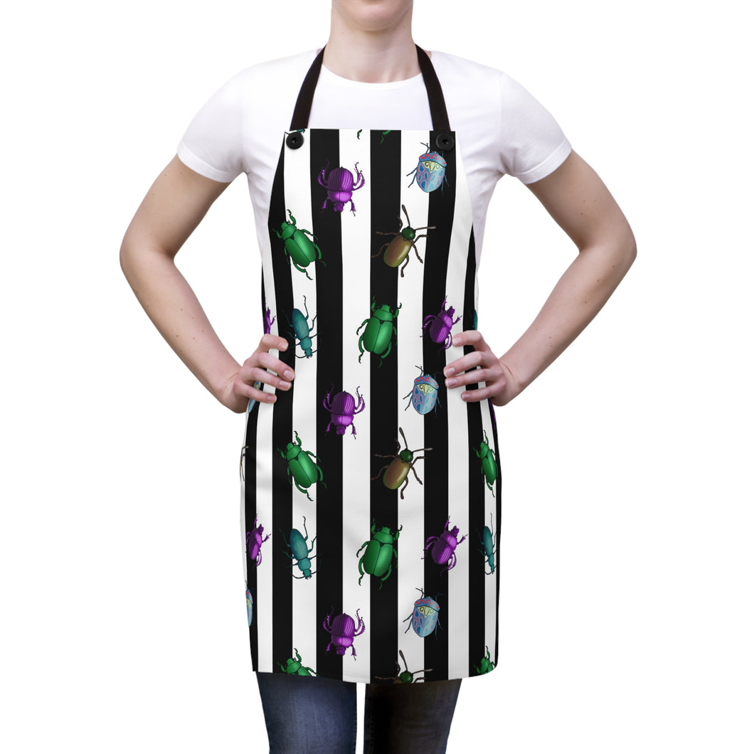 Beetle Stripe Delight Apron