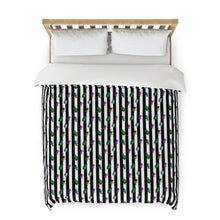 Load image into Gallery viewer, Beetle Stripe Delight Duvet Cover
