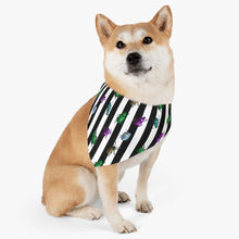 Load image into Gallery viewer, Beetle Stripe Delight Pet Bandana Collar
