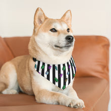 Load image into Gallery viewer, Beetle Stripe Delight Pet Bandana Collar
