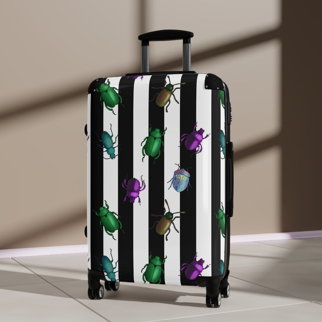 Beetle Stripe Delight Suitcase