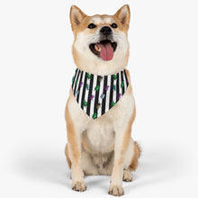 Load image into Gallery viewer, Beetle Stripe Delight Pet Bandana Collar
