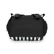 Load image into Gallery viewer, Beetle Stripe Delight Multifunctional Diaper Backpack
