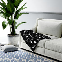 Load image into Gallery viewer, Skull and Bones Baby Swaddle Blanket
