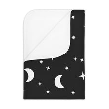 Load image into Gallery viewer, Moons and Stars Toddler Blanket
