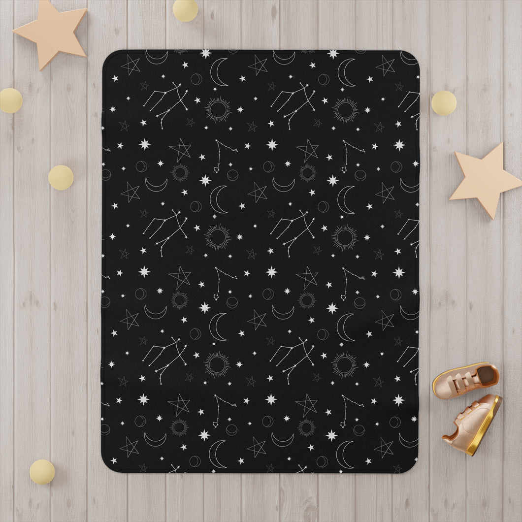 Stars and Constellations Toddler Blanket