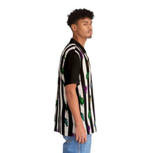 Load image into Gallery viewer, Beetle Stripe Delight Men&#39;s Hawaiian Shirt
