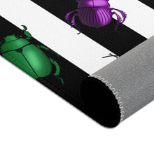 Load image into Gallery viewer, Beetle Stripe Delight Area Rug
