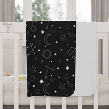 Load image into Gallery viewer, Stars and Constellations Toddler Blanket
