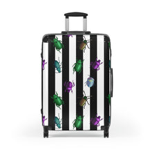 Load image into Gallery viewer, Beetle Stripe Delight Suitcase
