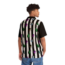 Load image into Gallery viewer, Beetle Stripe Delight Men&#39;s Hawaiian Shirt
