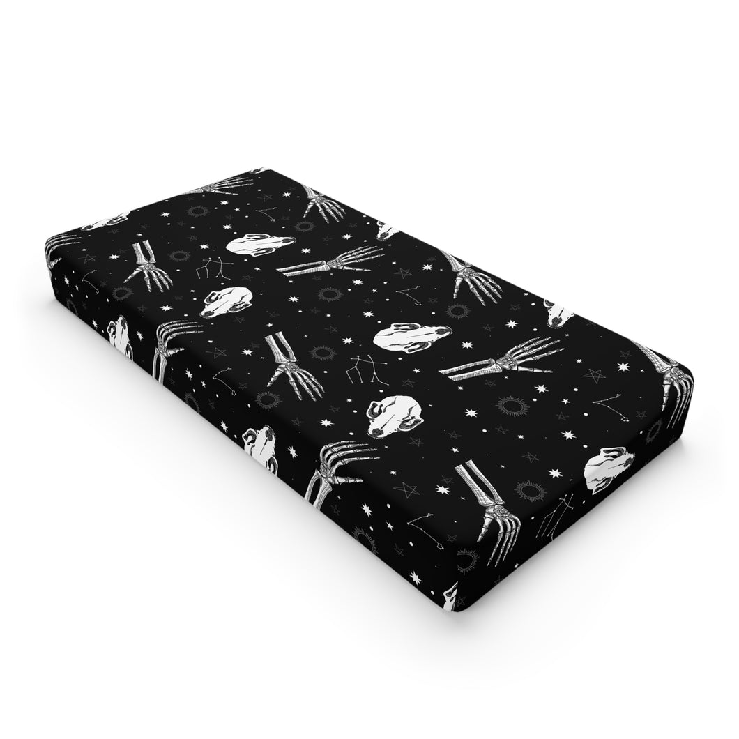 Skulls and Bones Baby Changing Pad Cover