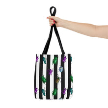 Load image into Gallery viewer, Beetle Stripe Delight Tote Bag
