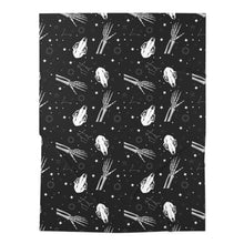 Load image into Gallery viewer, Skull and Bones Baby Swaddle Blanket

