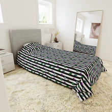 Load image into Gallery viewer, Beetle Stripe Delight Duvet Cover
