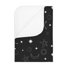 Load image into Gallery viewer, Stars and Constellations Toddler Blanket
