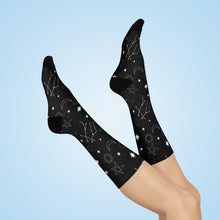 Load image into Gallery viewer, Stars and Constellations Cushioned Crew Socks
