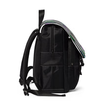 Load image into Gallery viewer, Beetle Stripe Delight Unisex Casual Shoulder Backpack
