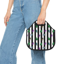 Load image into Gallery viewer, Beetle Stripe Delight Neoprene Lunch Bag
