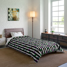 Load image into Gallery viewer, Beetle Stripe Delight Comforter
