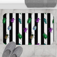 Load image into Gallery viewer, Beetle Stripe Delight Bath Mat
