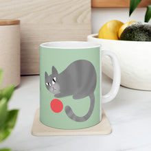 Load image into Gallery viewer, Penny and Mala Cats Ceramic Mug 11oz
