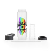 Load image into Gallery viewer, Rainbow Eye Infuser Water Bottle
