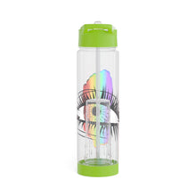 Load image into Gallery viewer, Rainbow Eye Infuser Water Bottle
