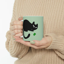 Load image into Gallery viewer, Penny and Mala Cats Ceramic Mug 11oz
