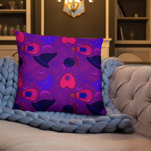 Load image into Gallery viewer, Witchy Things Basic Pillow (black backside)
