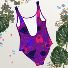 Load image into Gallery viewer, Witchy Things One-Piece Swimsuit
