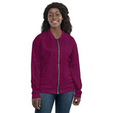 Load image into Gallery viewer, Rose Unisex Bomber Jacket
