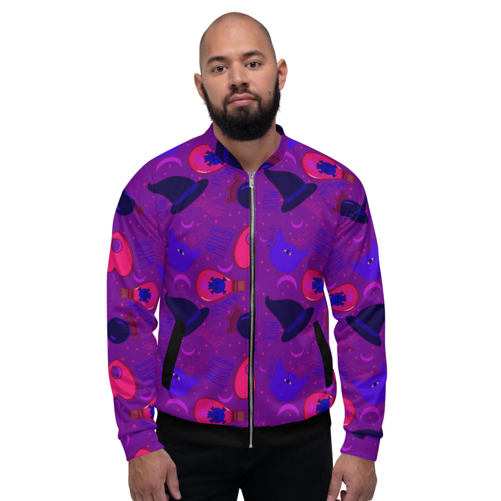 Witchy Things Unisex Bomber Jacket
