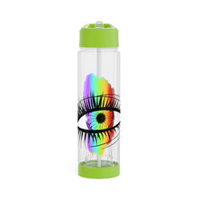 Load image into Gallery viewer, Rainbow Eye Infuser Water Bottle
