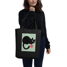 Load image into Gallery viewer, Kitty with Ball Eco Tote Bag
