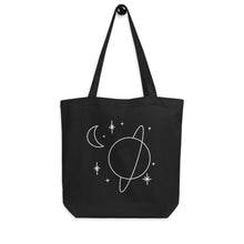 Load image into Gallery viewer, Outer Space Line Art Eco Tote Bag
