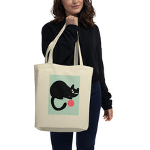 Load image into Gallery viewer, Kitty with Ball Eco Tote Bag
