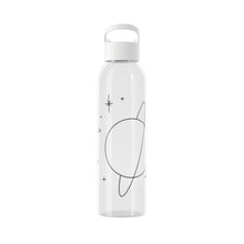 Load image into Gallery viewer, Outer Space Clear Water Bottle
