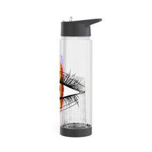 Load image into Gallery viewer, Rainbow Eye Infuser Water Bottle
