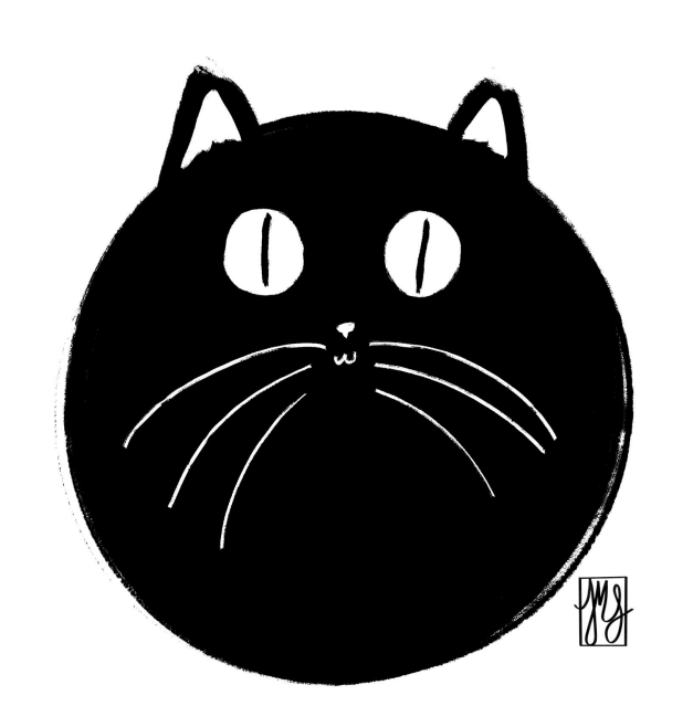 Kitty Void, Digital Download Art Print, Print At Home