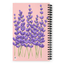 Load image into Gallery viewer, Lavender Spiral Notebook
