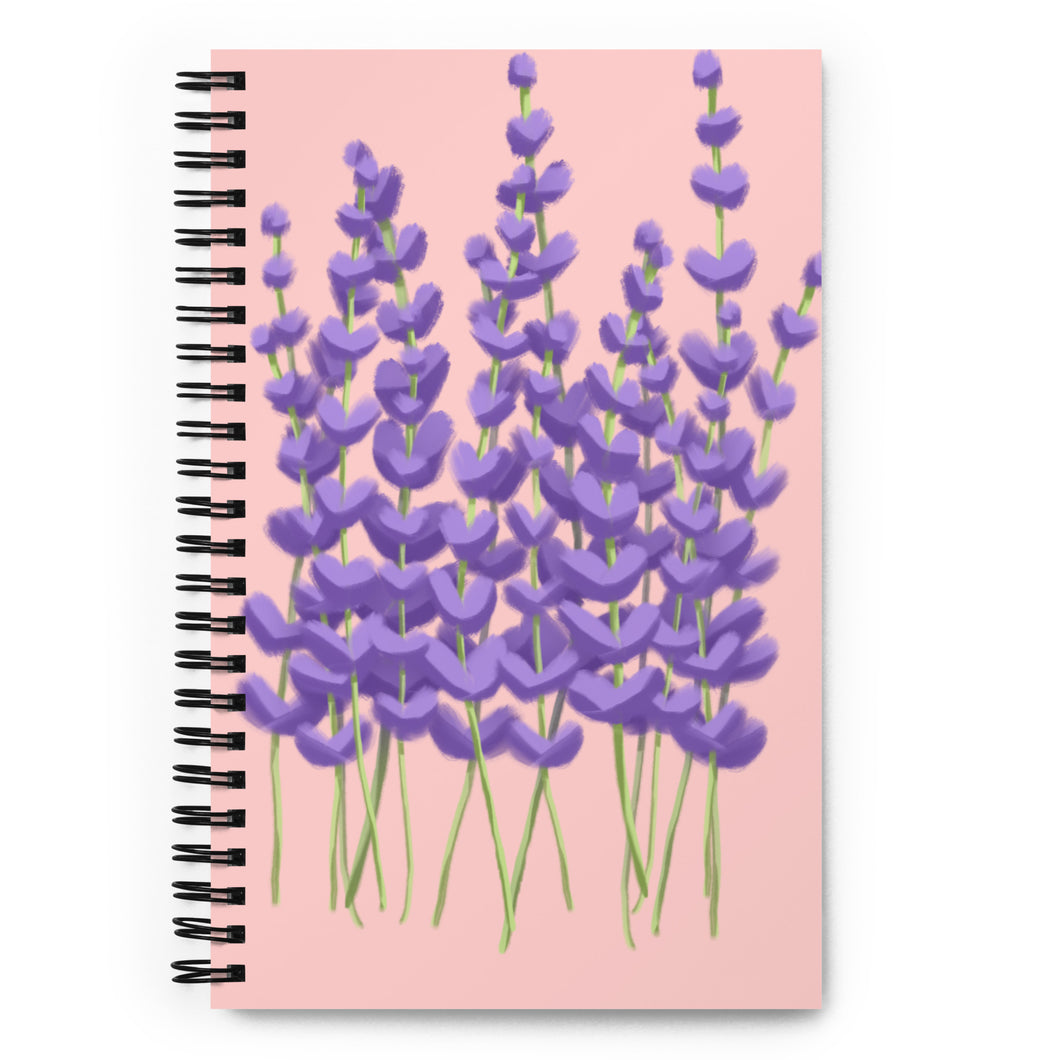Lavender Spiral Notebook