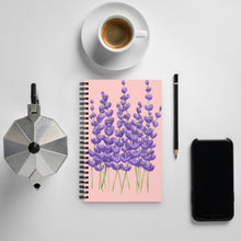 Load image into Gallery viewer, Lavender Spiral Notebook
