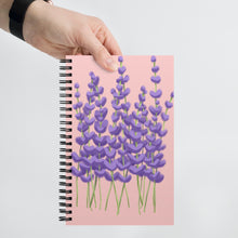Load image into Gallery viewer, Lavender Spiral Notebook
