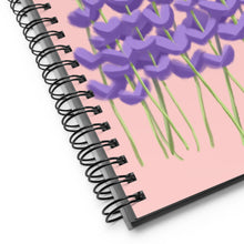 Load image into Gallery viewer, Lavender Spiral Notebook

