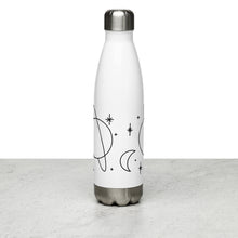 Load image into Gallery viewer, Outer Space Line Art Stainless Steel Water Bottle
