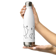 Load image into Gallery viewer, Outer Space Line Art Stainless Steel Water Bottle
