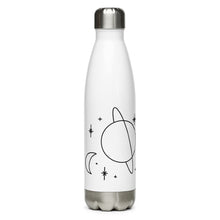 Load image into Gallery viewer, Outer Space Line Art Stainless Steel Water Bottle
