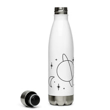 Load image into Gallery viewer, Outer Space Line Art Stainless Steel Water Bottle
