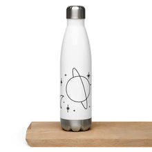 Load image into Gallery viewer, Outer Space Line Art Stainless Steel Water Bottle
